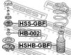 FEBEST HSS-GBF Mounting, shock absorbers